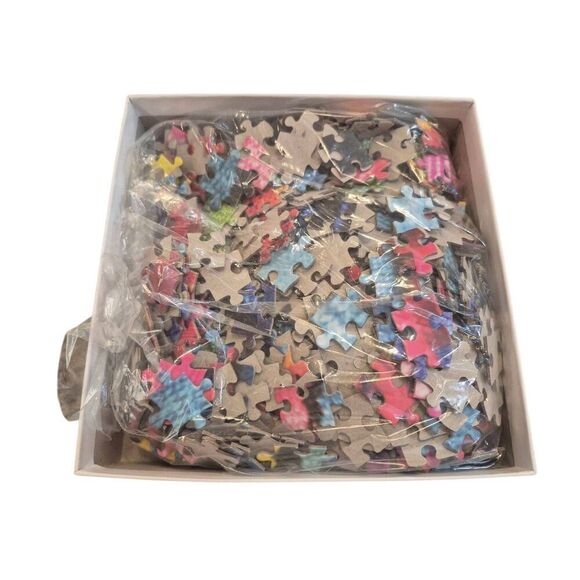 Big Ben Mayan Style Milton Bradley 750 pc Jigsaw Puzzle - Picture 3 of 5